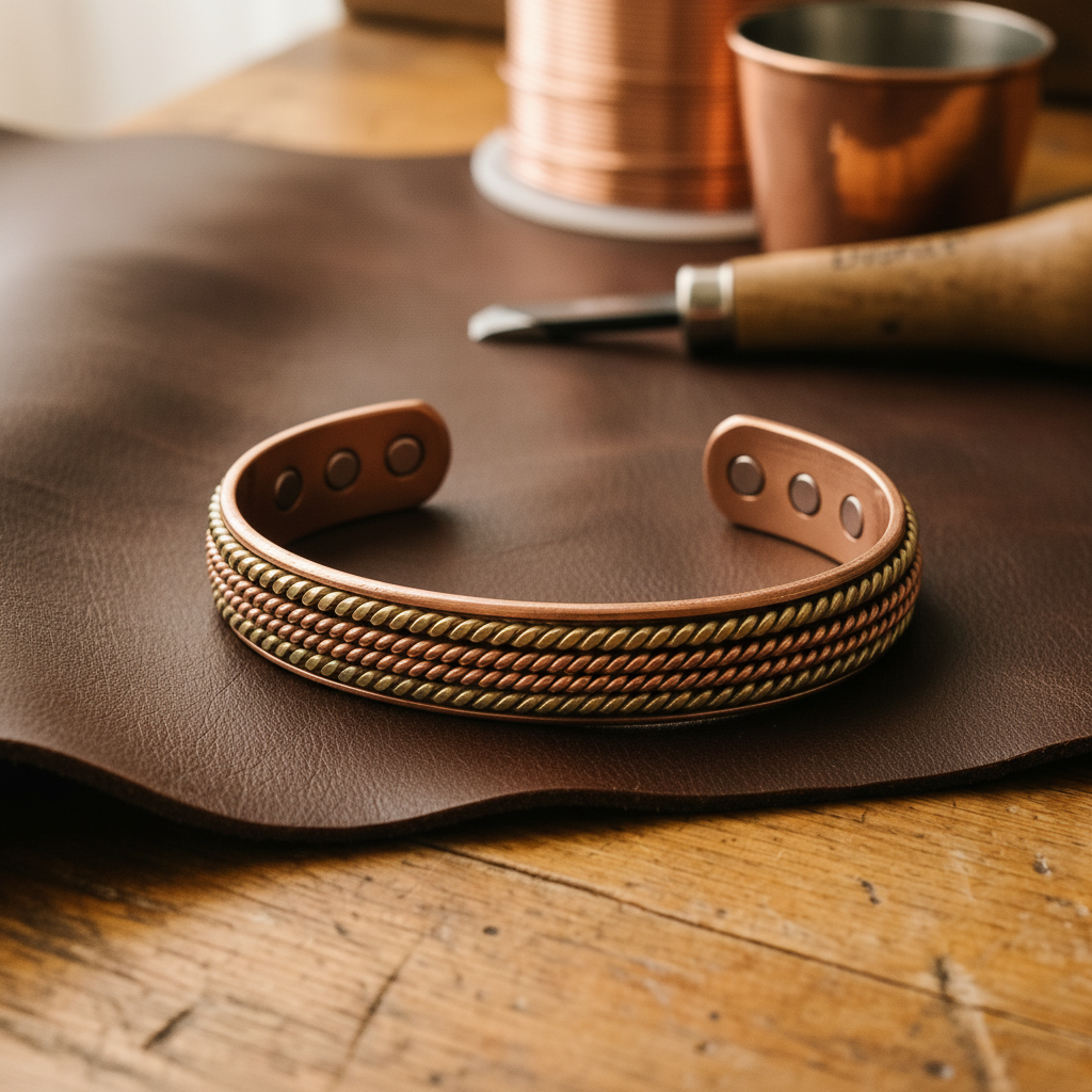 Gina's Forge Copper Bracelet