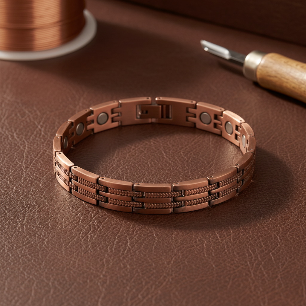 Gina's Pike Men's Copper Bracelet
