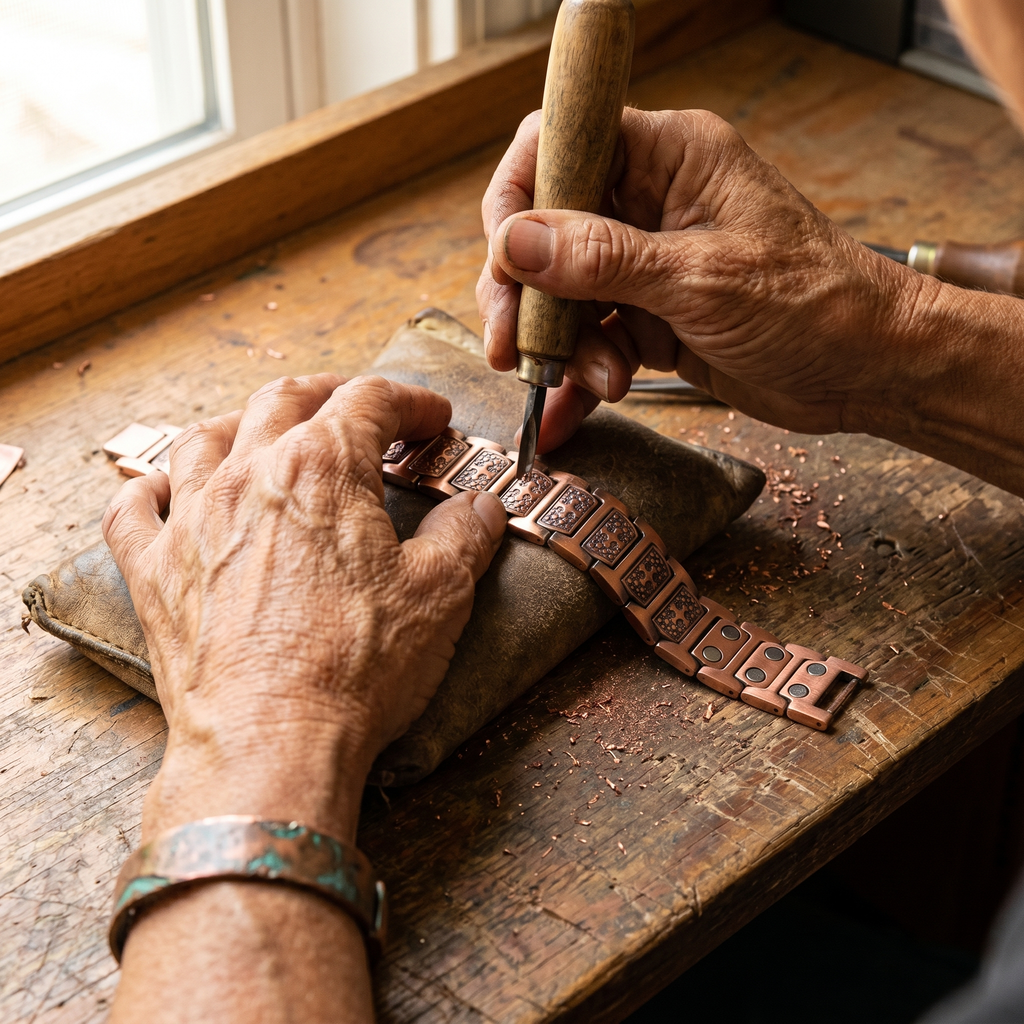 Gina's Gale Men's Copper Bracelet