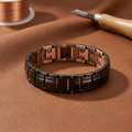 Gina's Ochre Men's  Copper Bracelet