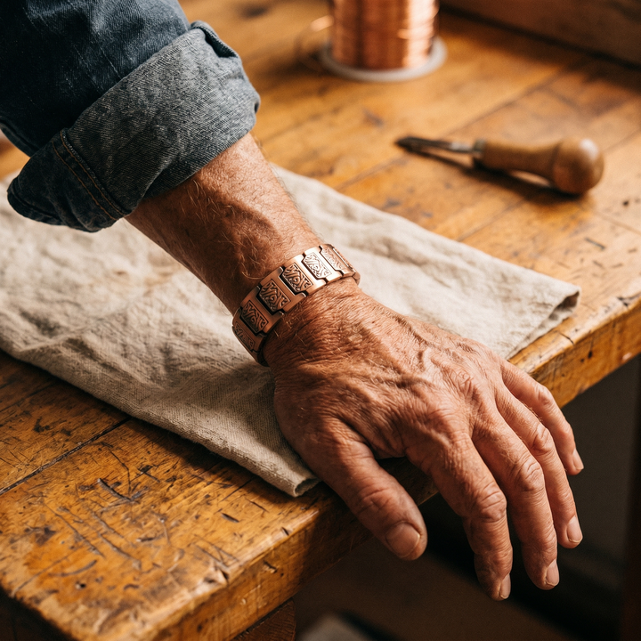 Gina's Glen Men's Copper Bracelet