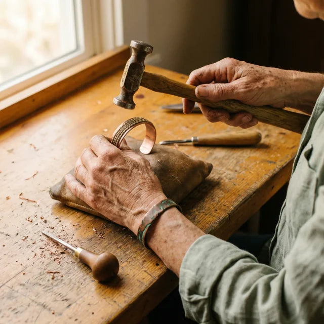 Gina's Forge Copper Bracelet